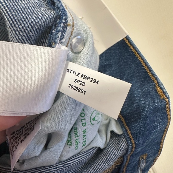 J. Crew Primerose Wash Mid Rise Slouchy Straight Dad Denim Jeans BP294 Size 28 - Picture 8 of 8